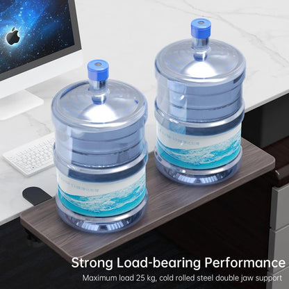 OUGIC Ergonomic Desk Extension Tray, 75X24Cm, Clamp without Punch, Keyboard Drawer Tray, Computer Armrest Table Stand